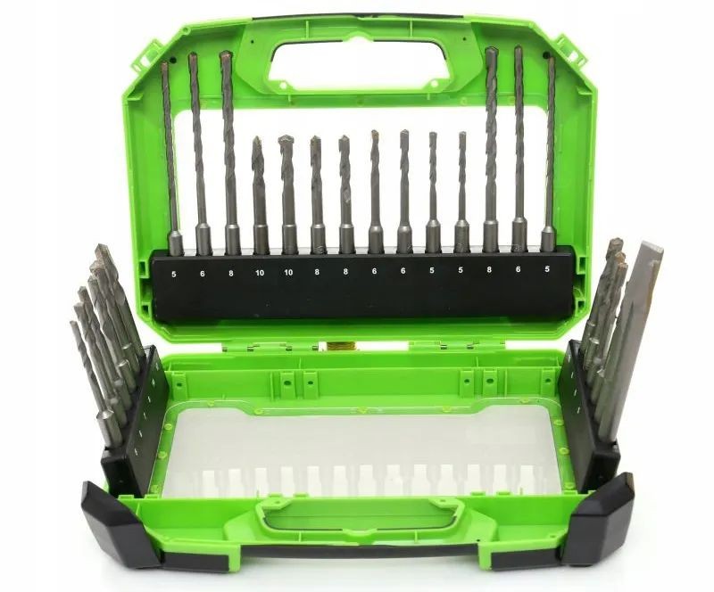 Grąžtų ir kaltų rinkinys SDS – 26 vnt. KD994